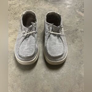 Hey dude Wendy rise white/grey